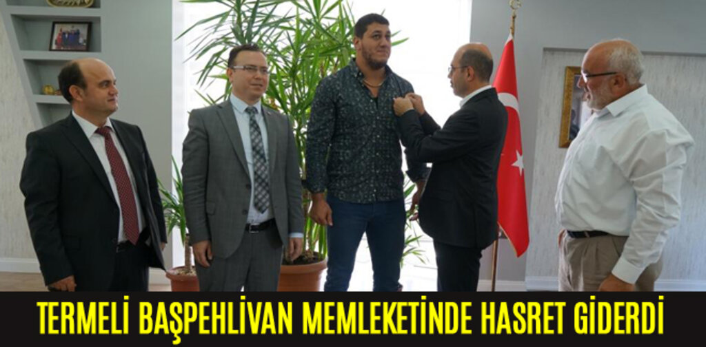 TERMELİ BAŞPEHLİVAN MEMLEKETİNDE HASRET GİDERDİ