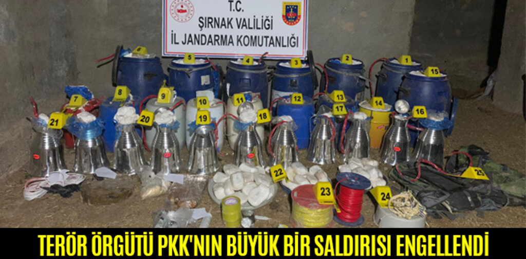TERÖR ÖRGÜTÜ PKK'NIN BÜYÜK BİR SALDIRISI ENGELLENDİ