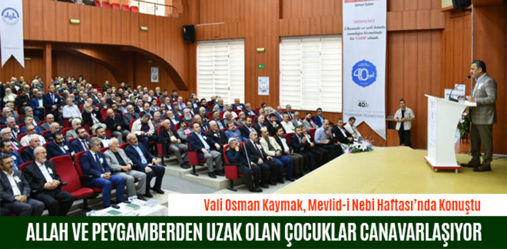 ALLAH VE PEYGAMBERDEN UZAK OLAN ÇOCUKLAR CANAVARLAŞIYOR