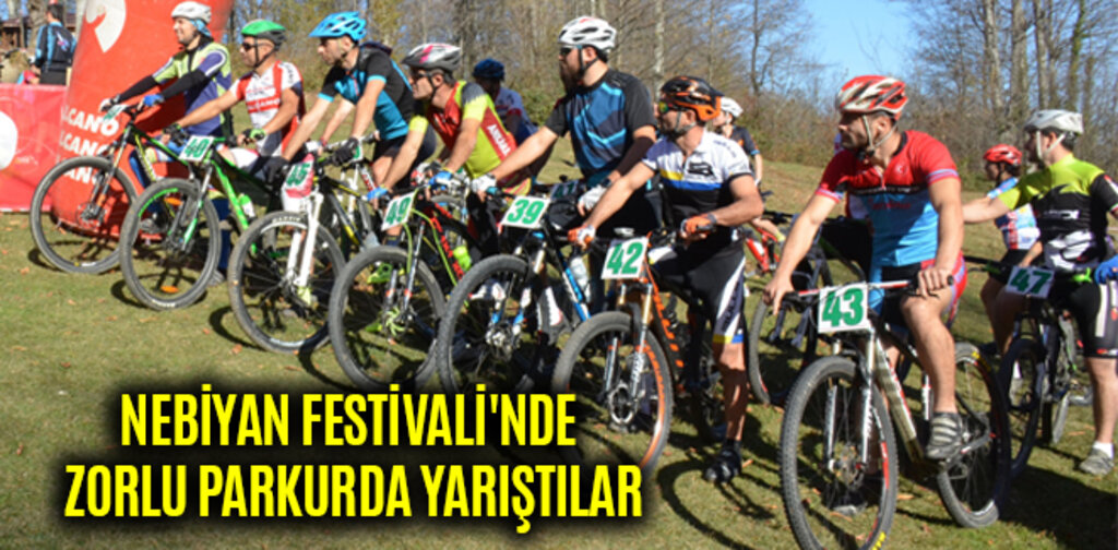 NEBİYAN FESTİVALİ'NDE ZORLU PARKURDA YARIŞTILAR