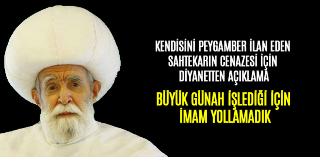 DİYANET, EVRENSELOĞLU BÜYÜK GÜNAH İŞLEDİĞİ İÇİN İMAM YOLLAMADIK