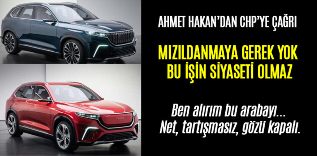 AHMET HAKAN, MIZILDANMAYA GEREK YOK BU İŞİN SİYASETİ OLMAZ