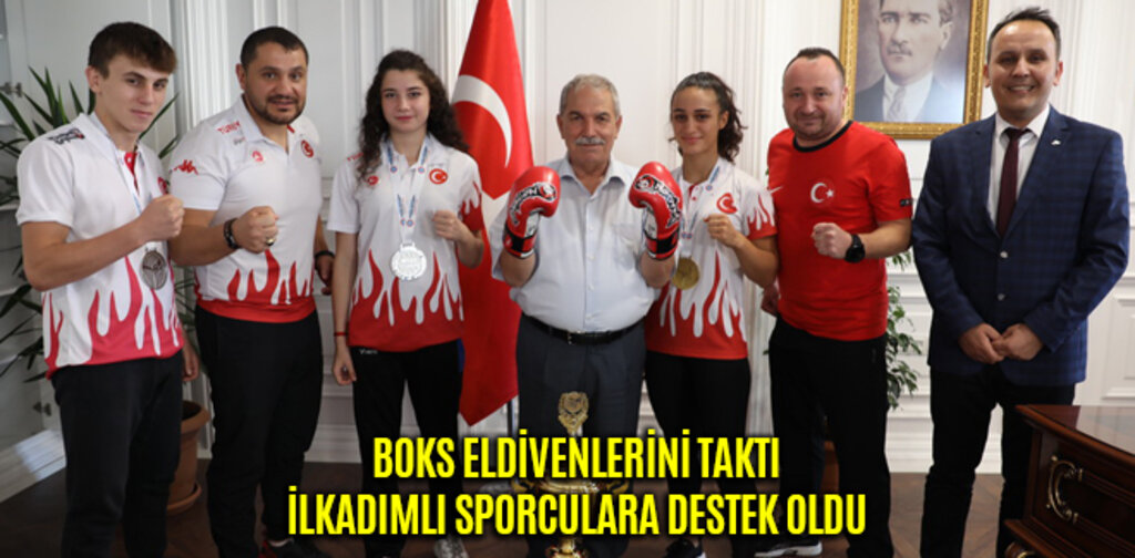NECATTİN DEMİRTAŞ, BOKS ELDİVENLERİNİ TAKTI