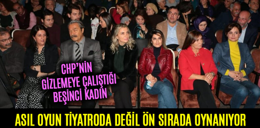 ASIL OYUN TİYATRODA DEĞİL ÖN SIRADA OYNANIYOR