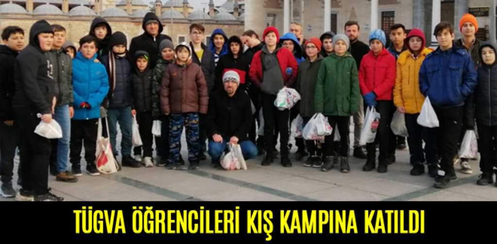 TÜGVA ÖĞRENCİLERİ KIŞ KAMPINA KATILDI