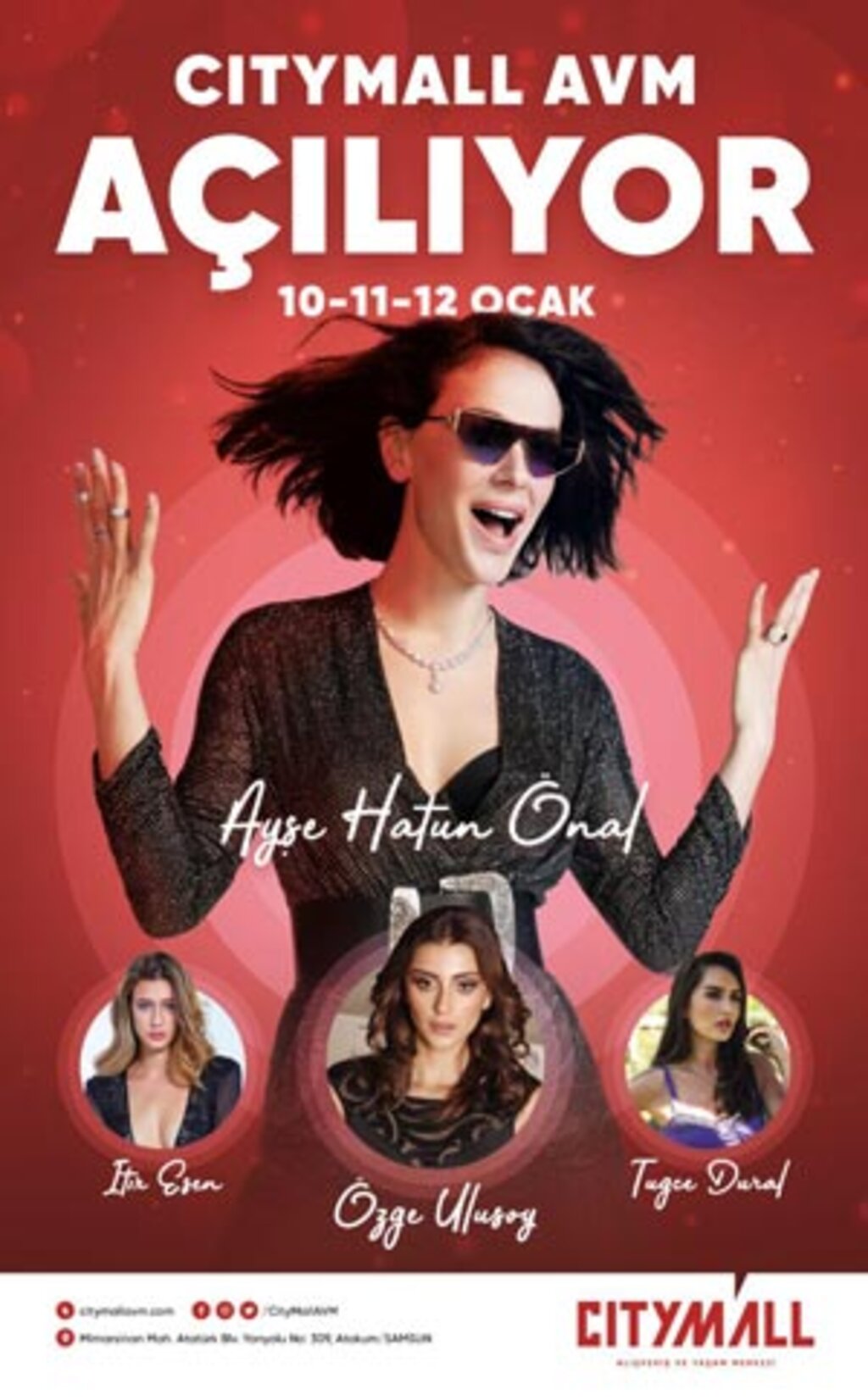 CITYMALL AVM’DEN SAMSUN'DA SES GETİRECEK AÇILIŞ
