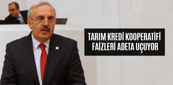 TARIM KREDİ KOOPERATİFİ FAİZLERİ ADETA UÇUYOR
