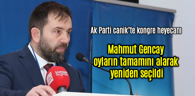 Mahmut Gencay oyların tamamını alarak yeniden seçildi