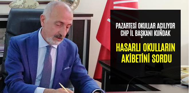 CHP, HASARLI OKULLARIN AKİBETİNİ SORDU