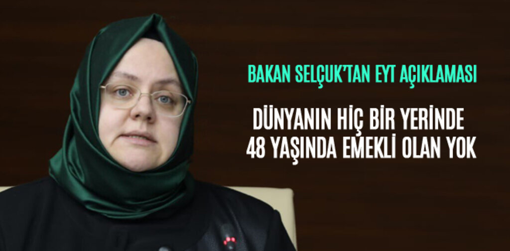 DÜNYANIN HİÇ BİR YERİNDE 48 YAŞINDA EMEKLİ OLAN YOK