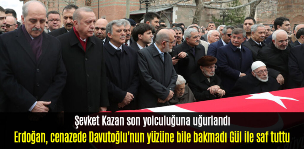 Erdoğan, Davutoğlu'nun yüzüne bile bakmadı