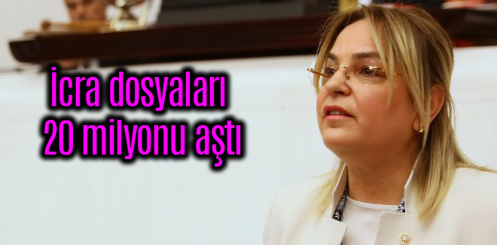 Hancıoğlu, İcra dosyaları 20 milyonu aştı