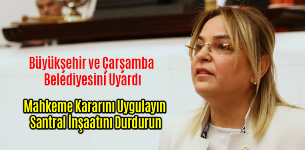 Mahkeme Kararını Uygulayın Santral İnşaatını Durdurun