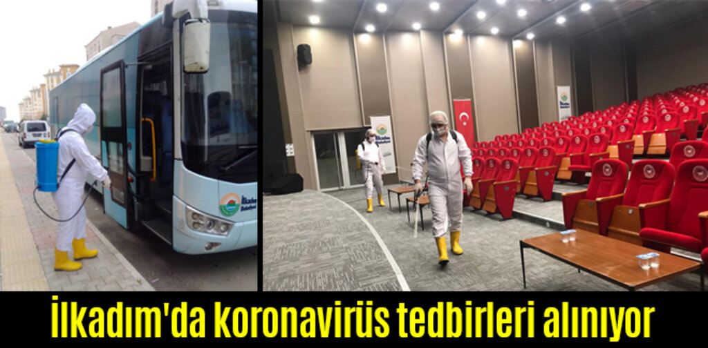 İlkadım'da koronavirüs tedbirleri alınıyor