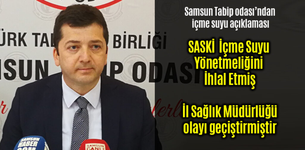 SASKİ İçme Suyu Yönetmeliğini İhlal Etmiştir