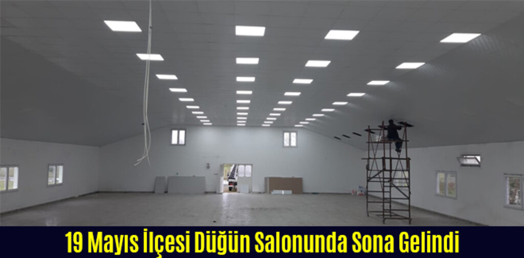 19 Mayıs İlçesi Düğün Salonunda Sona Gelindi
