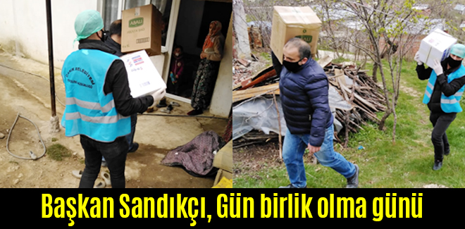 Başkan Sandıkçı, Gün birlik olma günü
