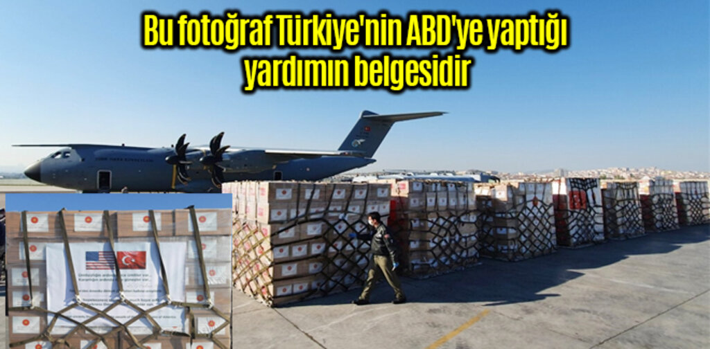 Türkiye ABD'ye tıbbi yardım gönderdi