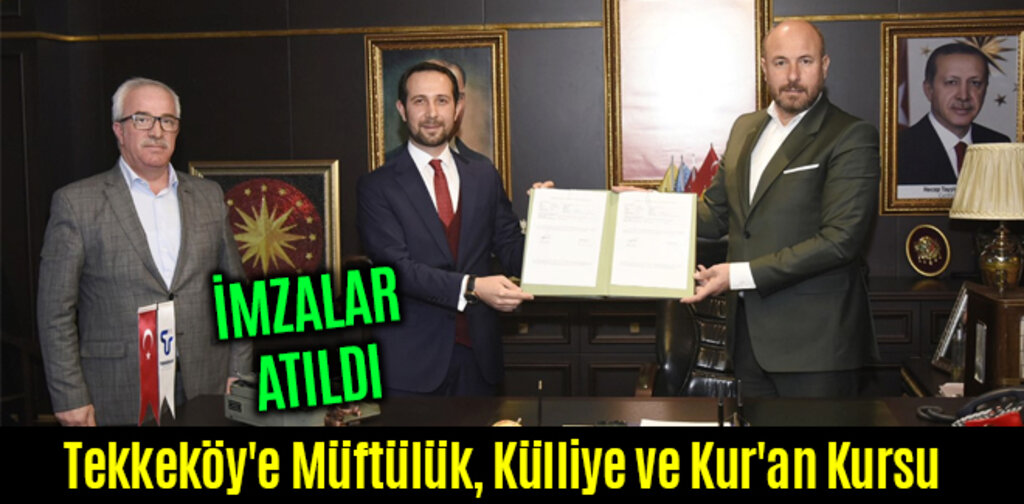 Tekkeköy'e Müftülük, Külliye ve Kur'an Kursu