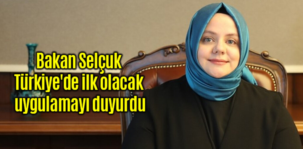 Bakan Selçuk, Türkiye'de ilk olacak uygulamayı duyurdu