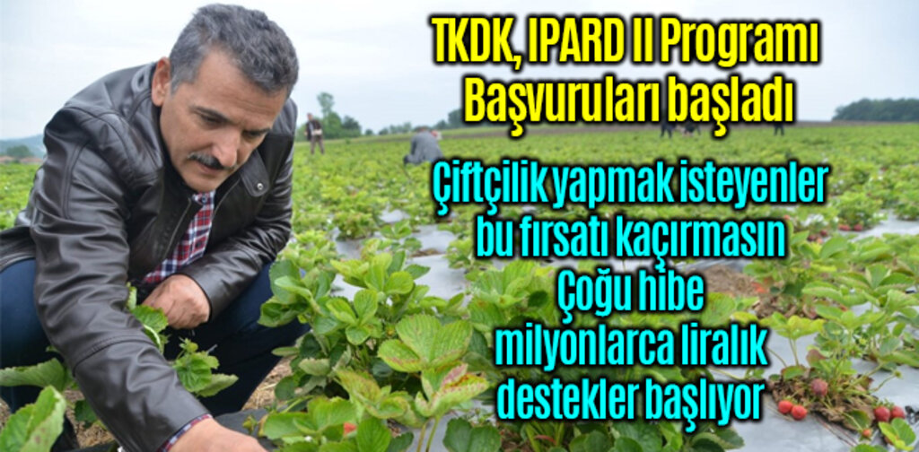 TKDK, IPARD II Programı Başvuruları başladı