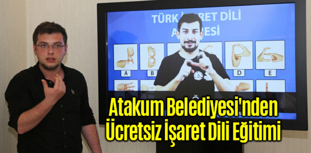 Atakum Belediyesi'nden Ücretsiz İşaret Dili Eğitimi