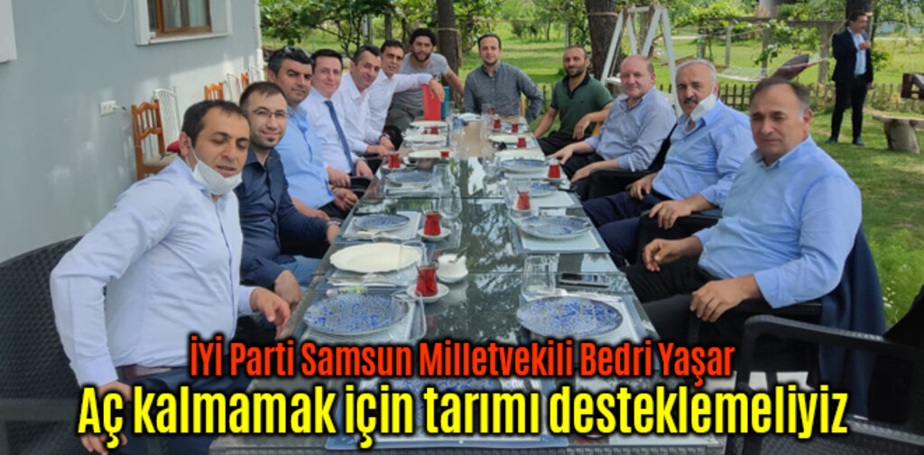 Bedri Yaşar, Aç kalmamak için tarımı desteklemeliyiz