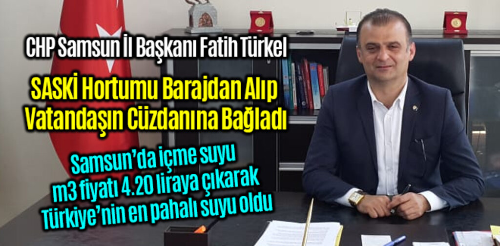 SASKİ Hortumu Barajdan Alıp Vatandaşın Cüzdanına Bağladı