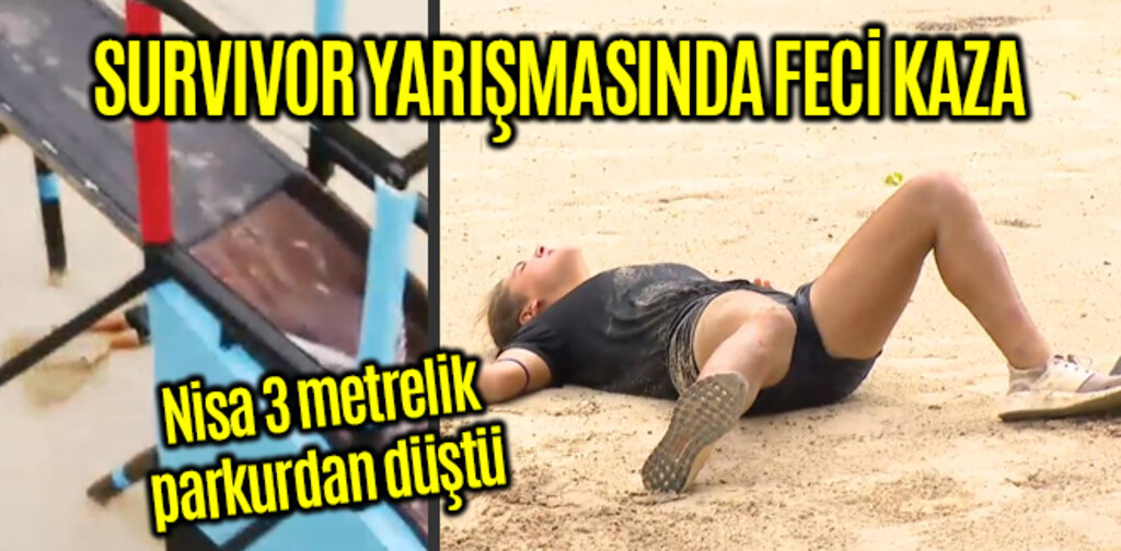 Survivor Yarışmasında Feci Kaza