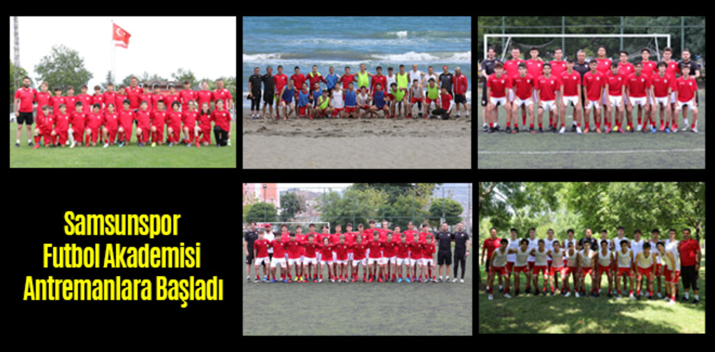 Samsunspor Futbol Akademisi Antremanlara Başladı