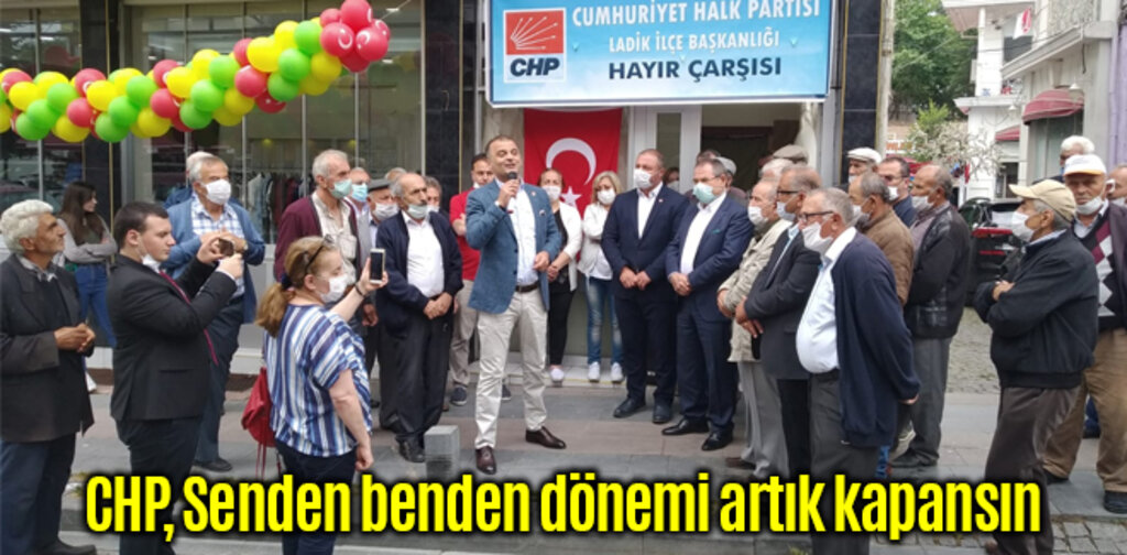 CHP, Senden benden dönemi artık kapansın