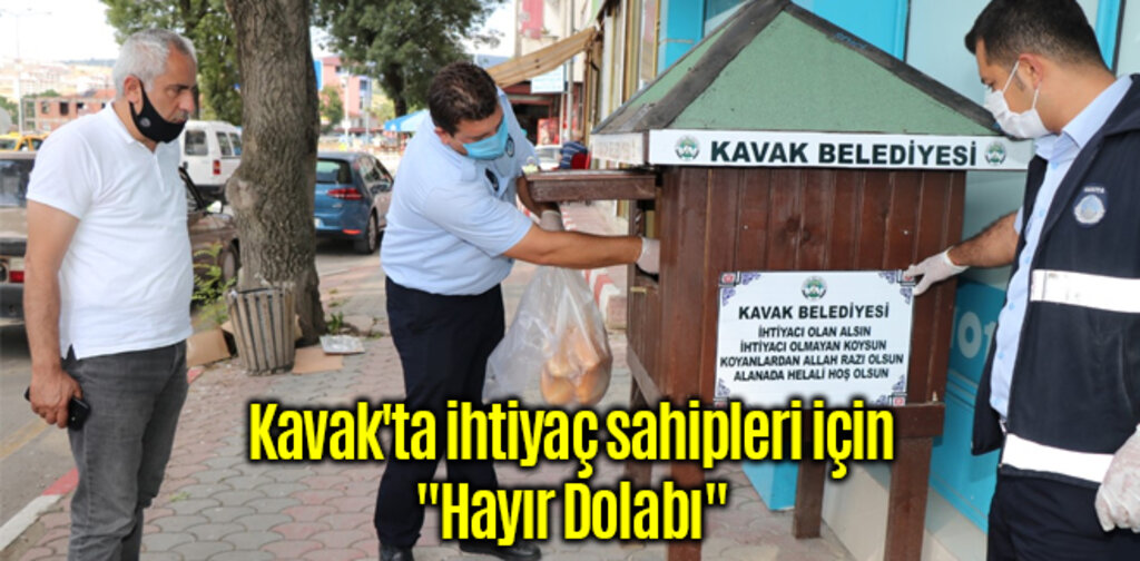 Kavak'ta ihtiyaç sahiplerine 