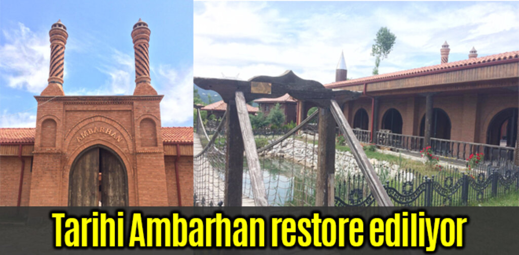 Tarihi Ambarhan restore ediliyor