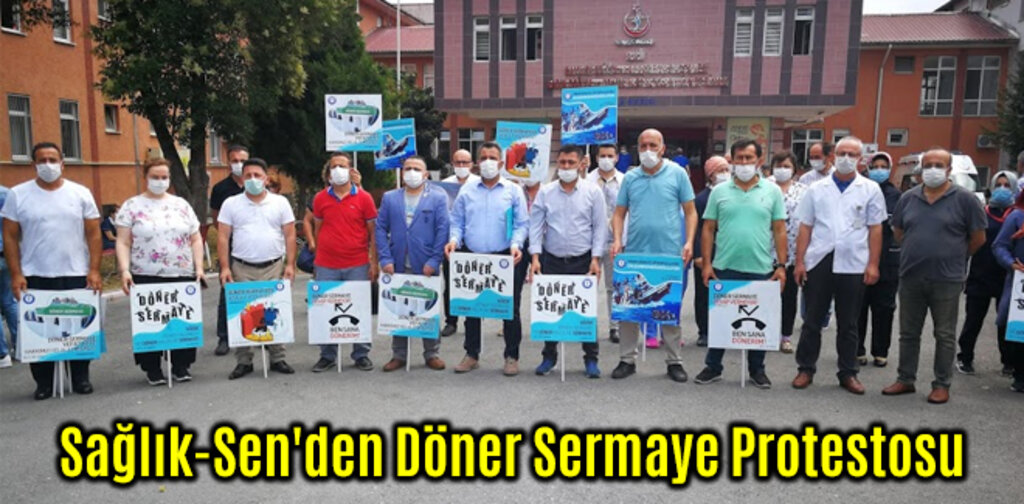 Sağlık-Sen'den Döner Sermaye Protestosu
