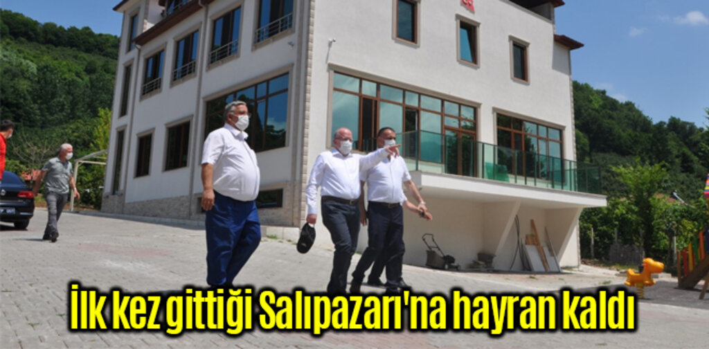 İlk kez gittiği Salıpazarı'na hayran kaldı