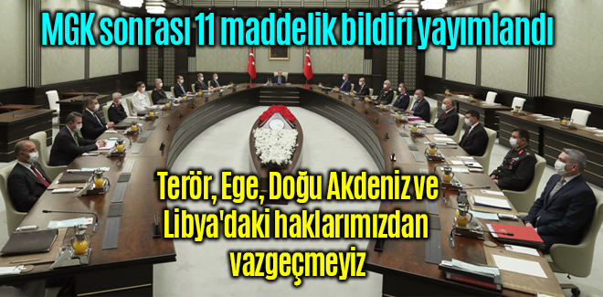 Türkiye, terör, Ege, Doğu Akdeniz ve Libya'daki haklarımızdan vazgeçmeyiz