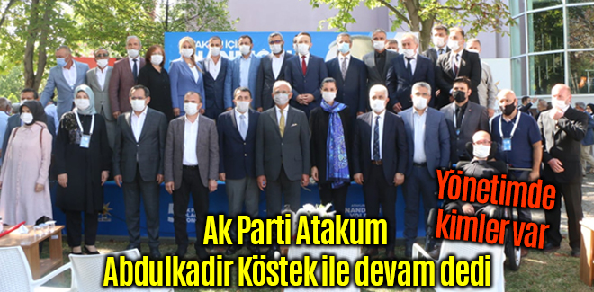 Ak Parti Atakum Abdulkadir Köstek ile devam dedi