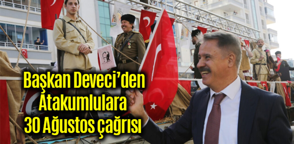 Atakum Belediyesinden Atakumlulara 30 Ağustos çağrısı