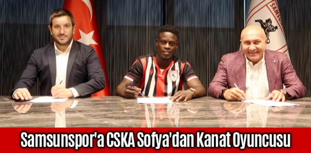 Samsunspor'a CSKA Sofya'dan Kanat Oyuncusu