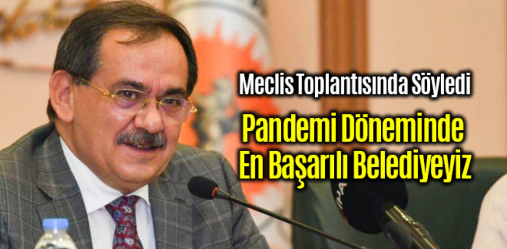 Başkan Demir, Pandemi Döneminde En Başarılı Belediyeyiz