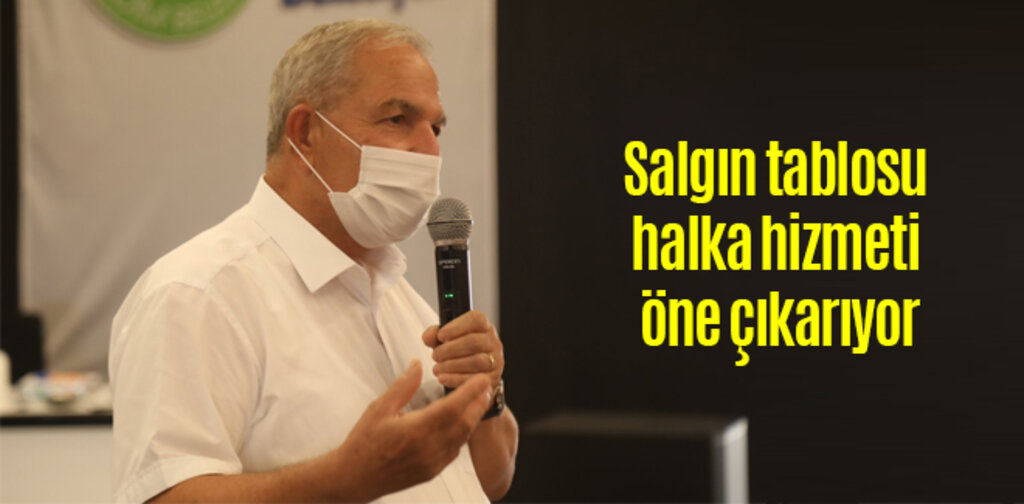 Demirtaş, salgın tablosu halka hizmeti öne çıkarıyor