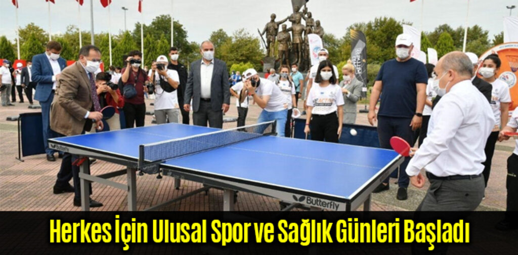 Herkes İçin Ulusal Spor ve Sağlık Günleri Başladı