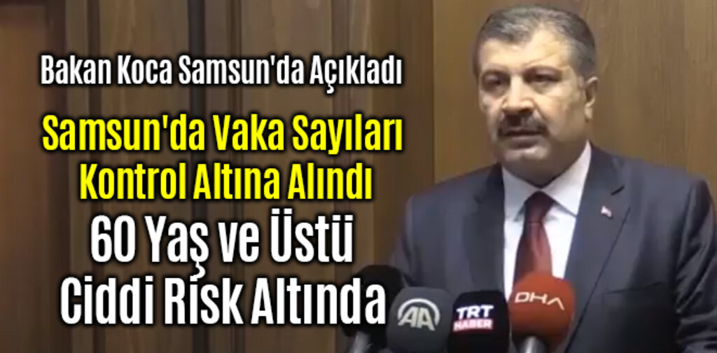 Samsun'da Vaka Sayıları Kontrol Altına Alındı