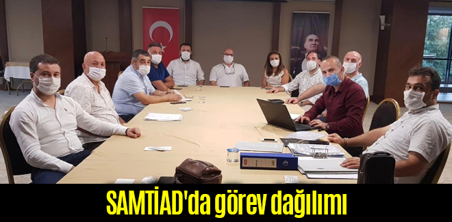 SAMTİAD'da görev dağılımı