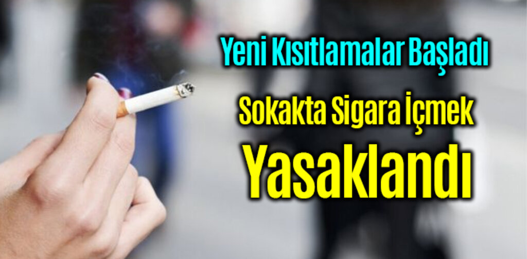 Sokakta Sigara İçmek Yasaklandı
