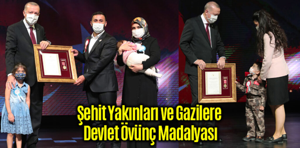 Şehit Yakınları ve Gazilere Devlet Övünç Madalyası