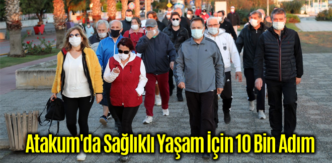 Atakum'da Sağlıklı Yaşam İçin 10 Bin Adım