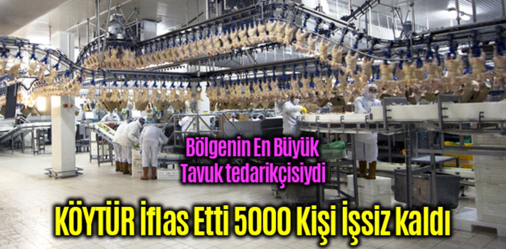 KÖYTÜR İflas Etti 5000 Kişi İşsiz kaldı