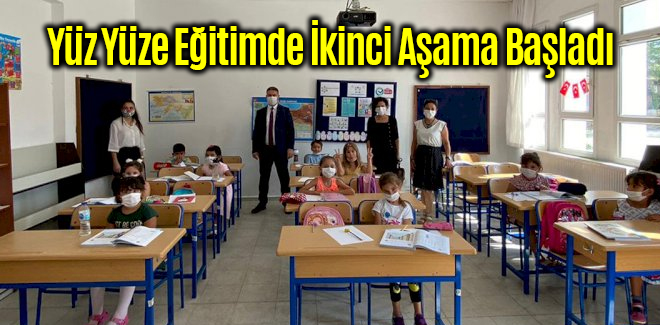 Samsun'da Yüz Yüze Eğitimde İkinci Aşama Başladı
