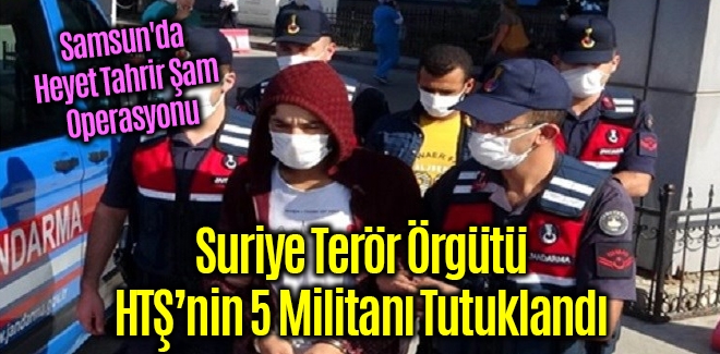 Samsun'da Heyet Tahrir Şam (HTŞ) Operasyonu